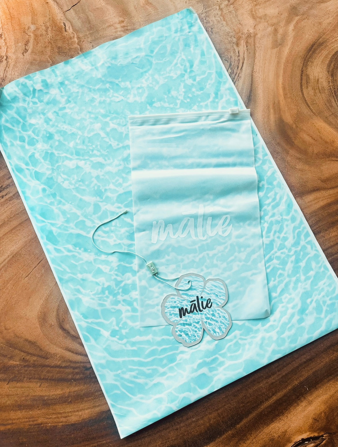 Eco-friendly and recyclable packaging by Mālie the label
